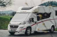 Sunlight thermo window mat for partly integrated and Coachbuilts motor homes